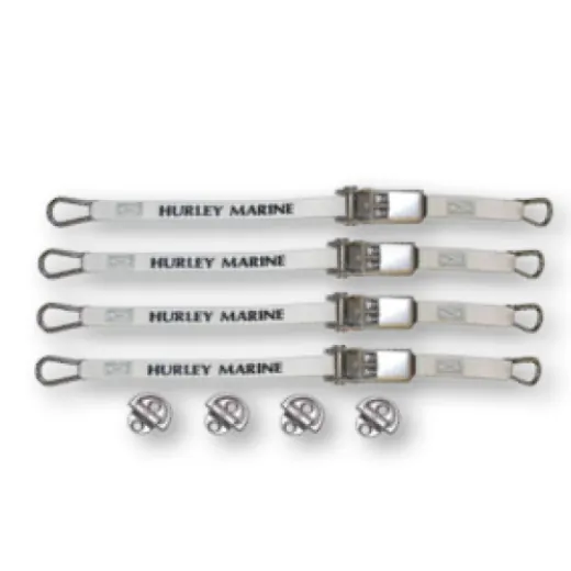 Hurley 4-Punkt-Verankerungsset Weiß