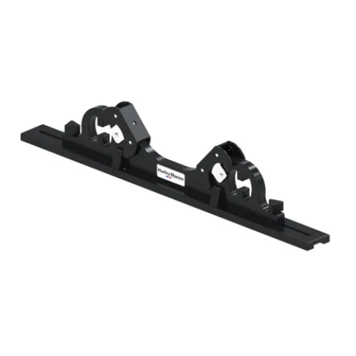 Hurley Chocks (Paar) Schwarz, Passend Für Vorinstalliertes Badeplattform-Schienensystem (Hardware Für Schienen Enthalten)