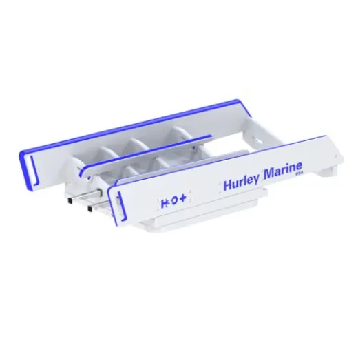 Hurley H3o+ Davit Mit Manueller Winde Weiß