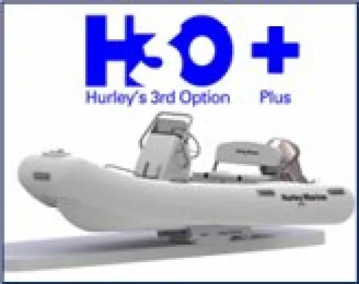 Hurley H3o+ Davit Verlängerung 1/4 Unterlegring Weiß