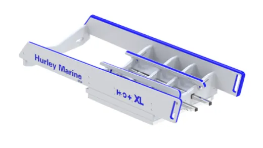 Hurley H3o+ Xl Davit Mit Manueller Winde Weiß