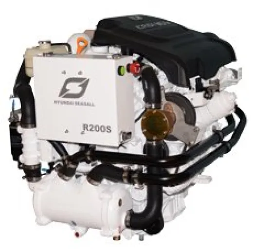 Hyundai Schiffsdiesel R200j Mit Zf45c Kupplung