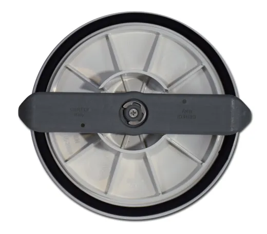 Inspektionsdeckel Nautylus Überlauffähig; Ø200mm Weiß