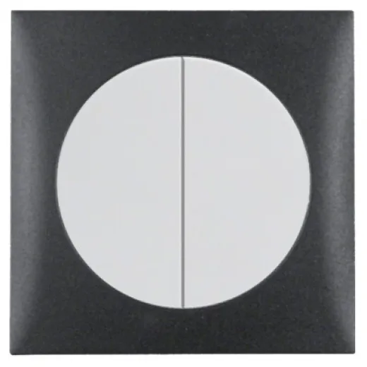 Integro FLOW Wechselschalter chrom matt galv.