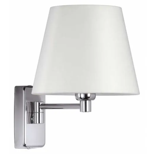 ISABELLE (24V, B15d, Chrom/Leinen, 300 mm)