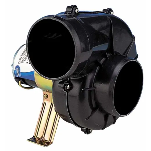 Jabsco Lüfter HDF (24V / 10A, 7,1 m3 / min, 100 mm, 23 x 25 x 24)