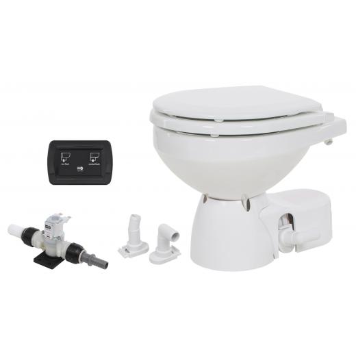 JABSCO Toilette Quiet Flush E2 Standardgröße 24V, Magnetventil, Soft-Close