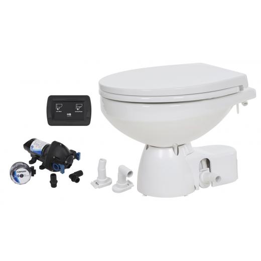 JABSCO Toilette Quiet Flush E2 Standardgröße 24V, Spülpumpe, Soft-Close