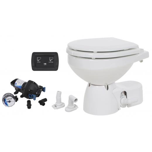 JABSCO Toilette Quiet Flush E2 Standardgröße 24V, Spülpumpe, Soft-Close