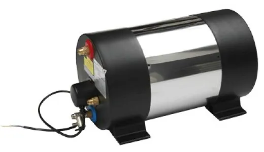 Johnson Niro Marine Warmwasserbereiter Aquah, 1200w/22l, Rundes Modell, Gewicht 10kg
