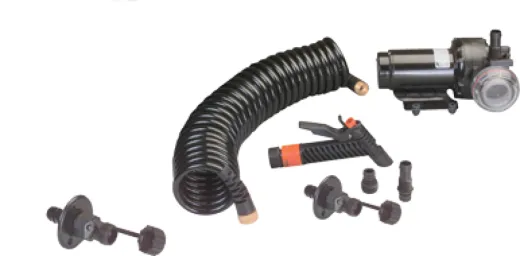 Johnson Pump Aqua Jet Deckwaschsatz 'Super' Wd 5.2, 12v/185w, 20l/Min, Max. 5bar