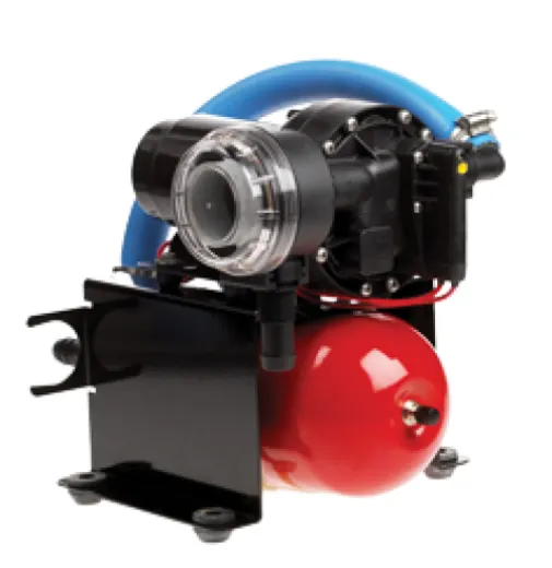 Johnson Pump Aqua Jet Uno Druckwassersystem Wps 5.2, 12v/100w, 20l/Min, Max. 2.8bar, Stahlkessel 2l