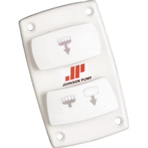 Johnson Pump Aquat Silent Premium-Electric Toilette, Niedriges, Gerades Modell, 24v/10a, 385x365x455mm