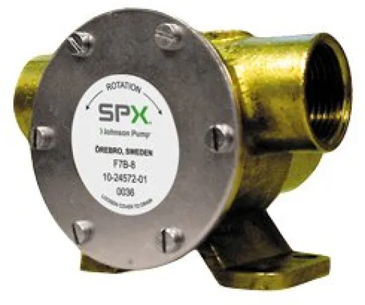 Johnson Pump Bronze Impellerpumpe F4b-8, 34,5l/Min, 3/8-Innengewinde, Fuß-/Riemenscheibenantrieb