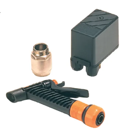 Johnson Pump Deckwaschsatz Für Impellerpumpe F4b-19, Inkl. Druckschalter, Rückschlagventil & Spritzpistole