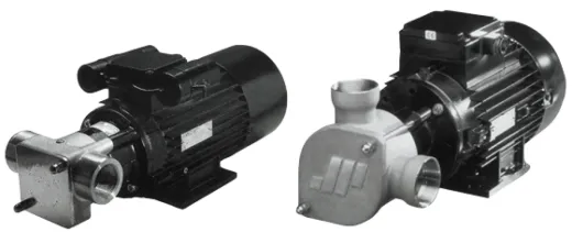 Johnson Pump Hd Impellerpumpe Fip25 Bronze, 400v, 158l/Min, Selbstansaugend 5m, Förderhöhe Max. 25m, 1"