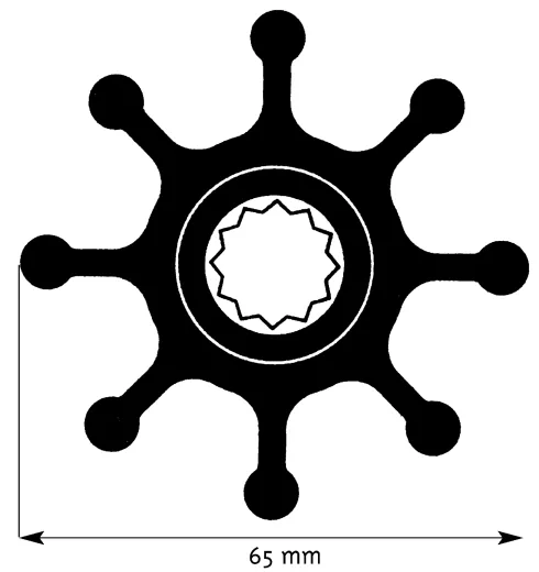 Johnson Pump Impeller 1028b
