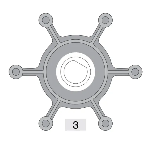 Johnson Pump Impeller 1052s-9