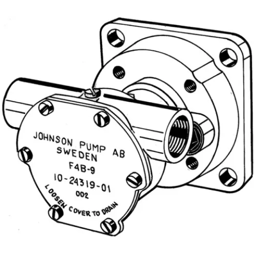 Johnson Pump Selbstansaugende Bronzene Kühlwasser-Impellerpumpe F4b-9