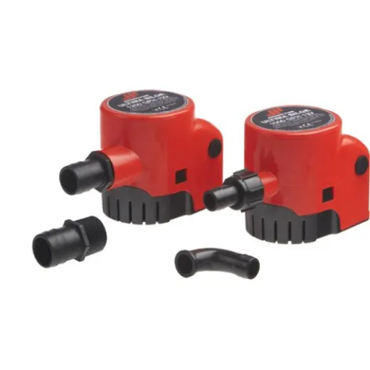 Johnson Pump Ultima Bilgepumpe Mit Schwimmschalter, 800gph, 12v/3a, 51l/Min, Schlauchanschluss 3/4