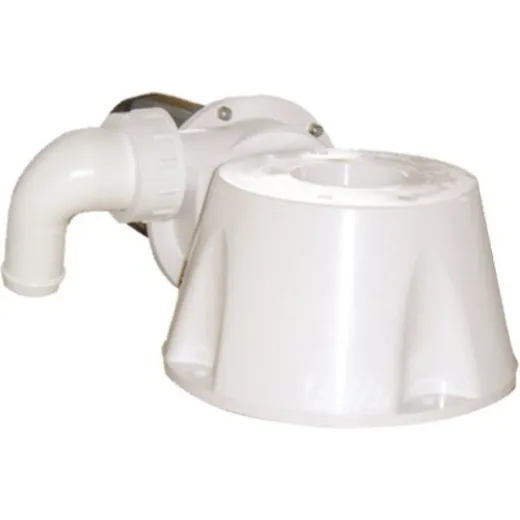 Johnson Pump Umbausatz 12v, Für Toilette, Fuß, 90°-Anschluß, Motor & Zerhacker