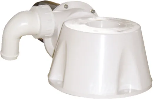 Johnson Pump Umbausatz 24v, Für Marine-Toilette, Fuß, 90°-Anschluß, Motor & Zerhacker