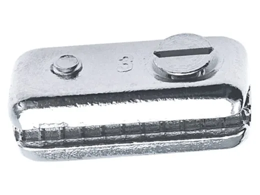 Kabelklemme verchromt 5mm