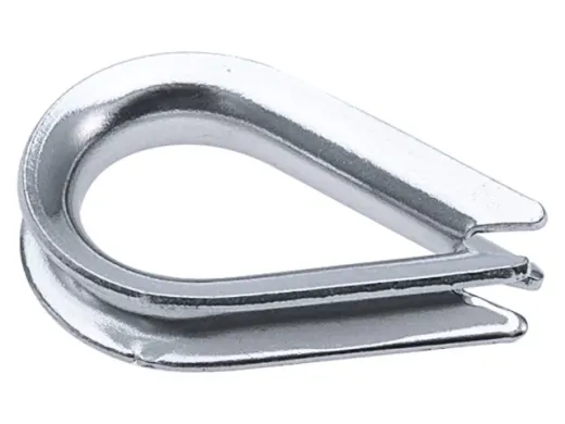 Kausche Edelstahl 2mm