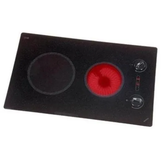 Kenyon Keramik-Kochfeld Drehteller, 12.5a/240v - 3000w 1 X Ø16.5cm + 1 X Ø20.3cm