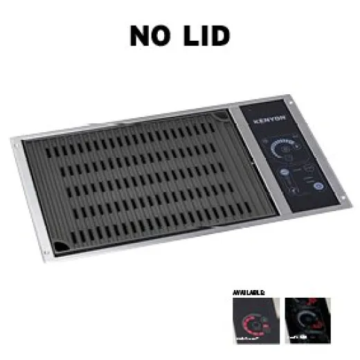 Kenyon No Lid Grillplatte Ext 220v 50-60 Hz Lite Touch Portrait