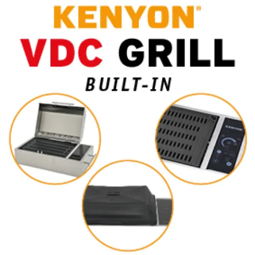Kenyon Vdc-Einbau-Grill - Silken 48v Dc