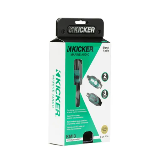 KICKER Marine Audio Serie 2K CinchVerbindung 3 m