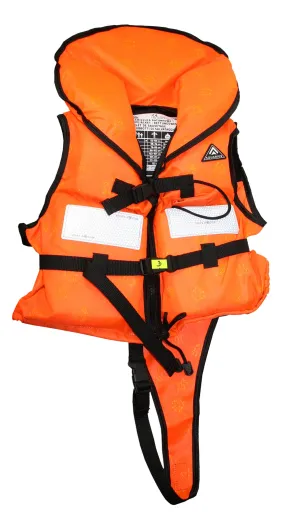 Kinderfeststoffweste CE100N 15-30kg Orange