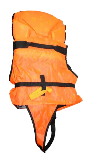 Kinderfeststoffweste CE100N bis 15kg Orange