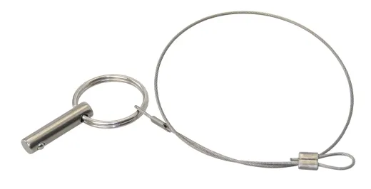 Klappnasenbolzen mit 15cm Sich.Seil VP=10St.