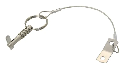 Klappnasenbolzen mit 15cm Sich.Seil VP=10St.