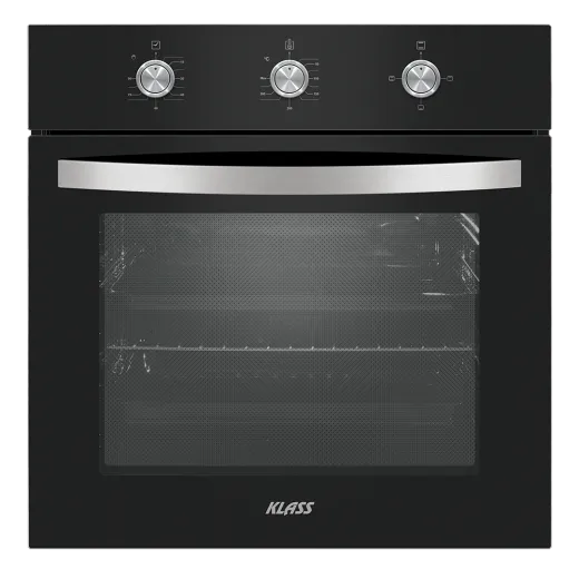 Klass oven zwart
