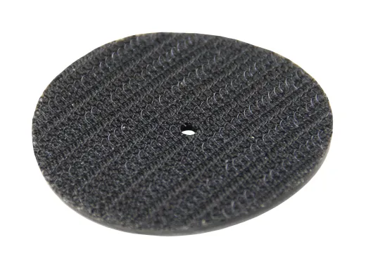 Klett-Teller zum anschrauben schwarz 45mmØ VP=10St