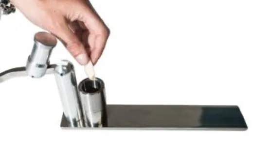 Knoblauchpresse aus Alu & Edelstahl