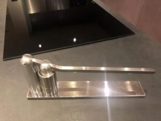 Knoblauchpresse aus Alu & Edelstahl