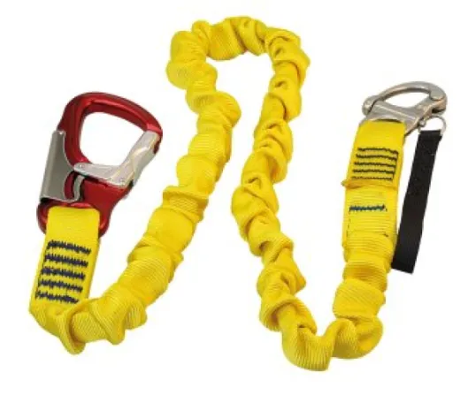 KONG Lifeline mit Edelstahl-Schnappschäkel und Karabiner, Gurt 1,75m