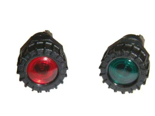 Kontrollleuchte (Plastic, grün, 18 mm)