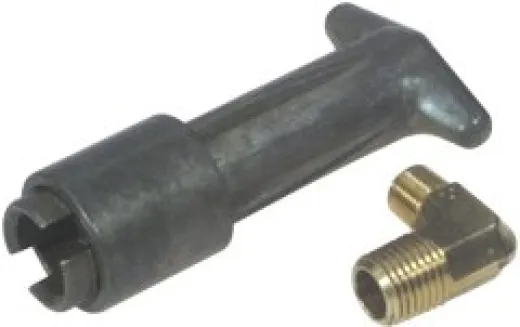 Kraftstofftankanschluß mit 90º Fitting 14NPT Mariner Mercury female
