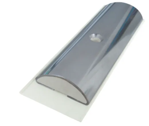 Kunststof basisprofiel laag voor Sphaera 35, minimale order 12m, wit