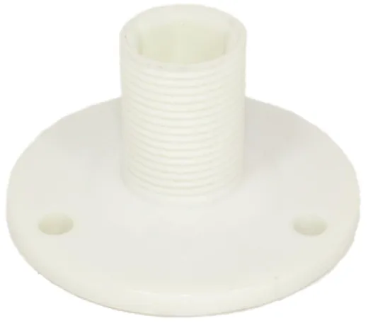 Kunststoff Antennefuß, Fußmontage