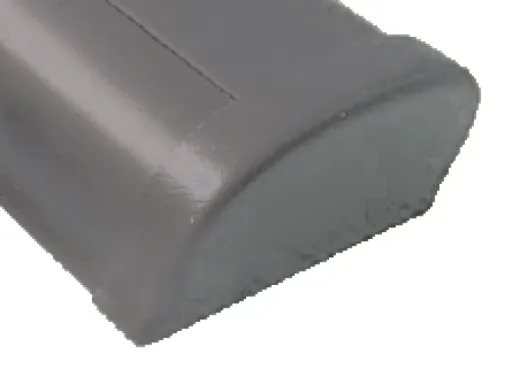 Kunststoff Endkappe 'Bumper', Grau