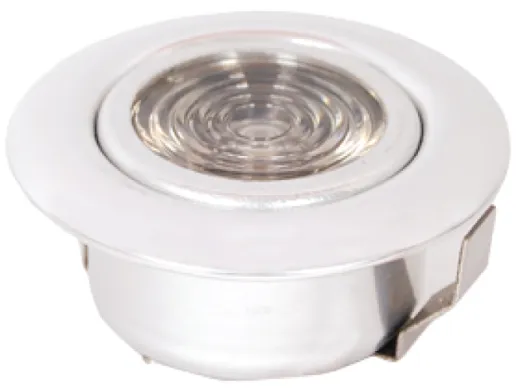 Kunststoff Led-Deckenleuchte (Mini), Einbau, 12v/1,2w, Led, Warm White