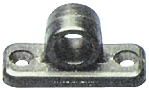 Kunststoff Leitöse, Ø10mm, Schwarz