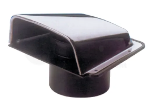 Kunststoff Montageplatte Mit Schlauchanschluss (Ø76mm) Für Lüftungsmuschel 9078123