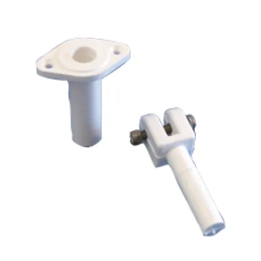 Kunststoff Ruderdolle Fitting (Buchse), Ø11.7xø16.7mm